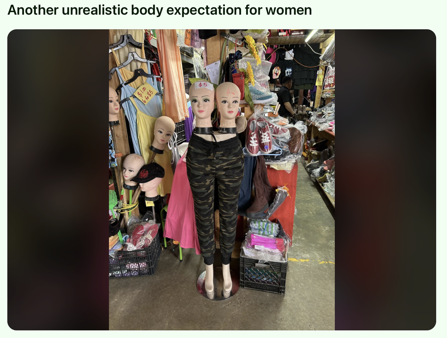 20 Unrealistic Body Standards Meme That Feel Like A Prank On Humanity 22 Two heads