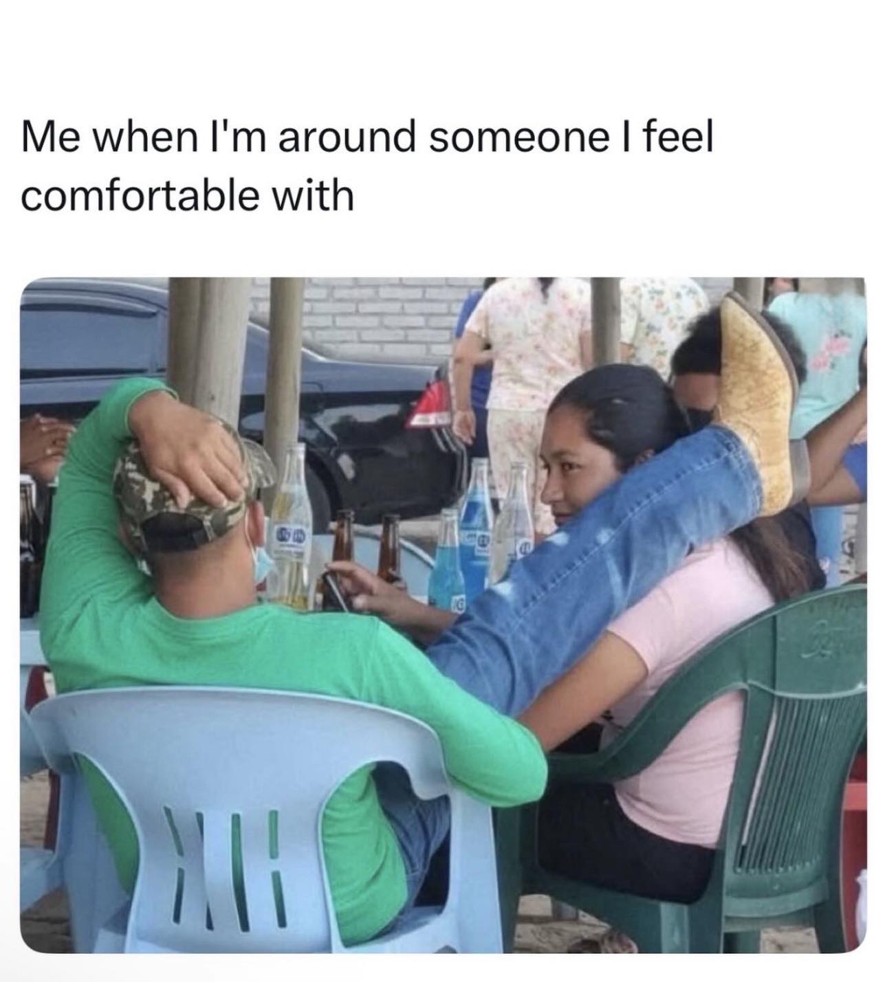 20 Memes That Slammed Randomness Into a Blender 19 When Im around someone