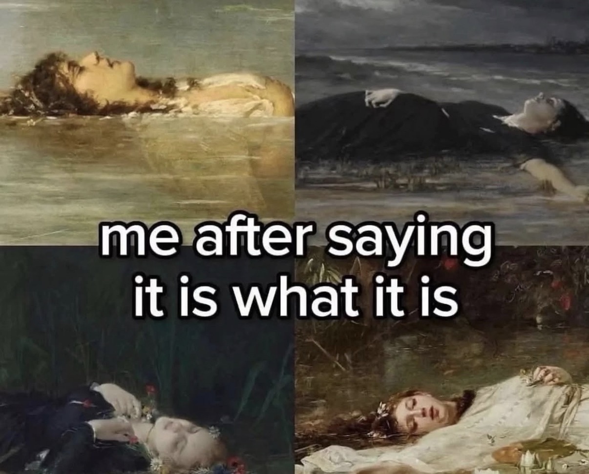 20 Women Memes That Feel Like Hormones Driving a Go-Kart 12 it is what it is