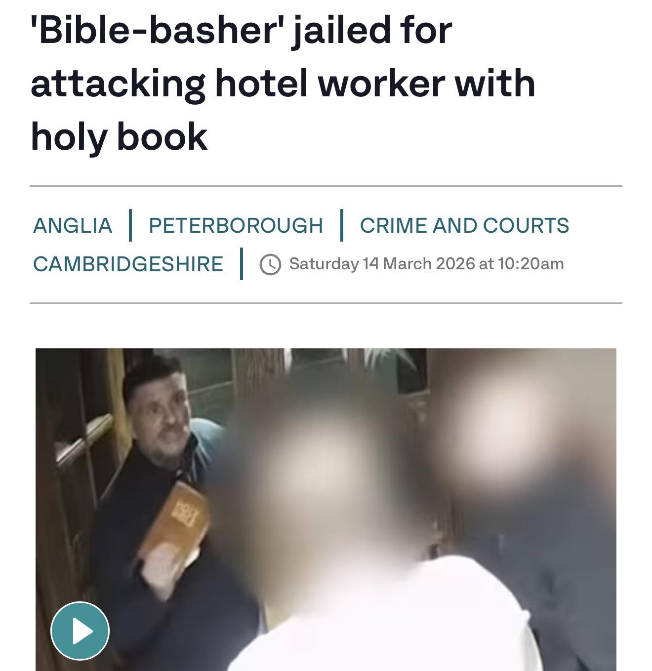 20 Local Newspaper Headlines That Sent the Entire Town Into Chaos 13 jailed for attacking