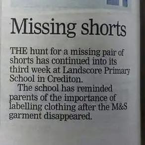 20 Local Newspaper Headlines That Sent the Entire Town Into Chaos 15 missing shorts