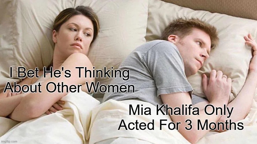 45 Times the "I Bet He's Thinking About Other Women Memes" Nailed It 37 only acted for 3 months