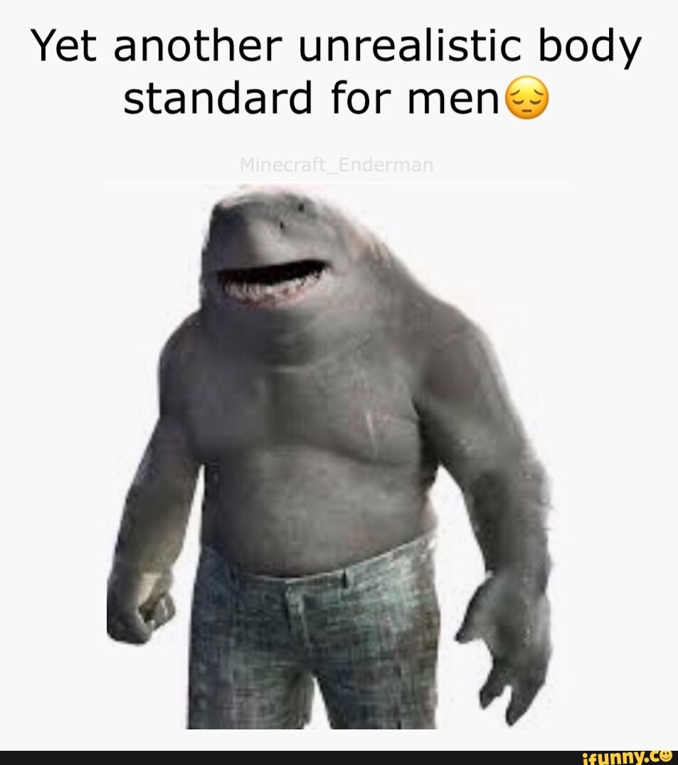 20 Unrealistic Body Standards Meme That Feel Like A Prank On Humanity 19 shark boy