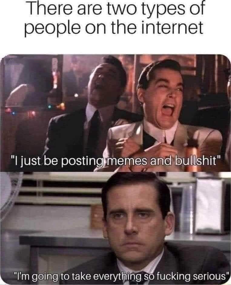 20 Memes That Are One Thought Away From Being Cancelled 22 wo types of people