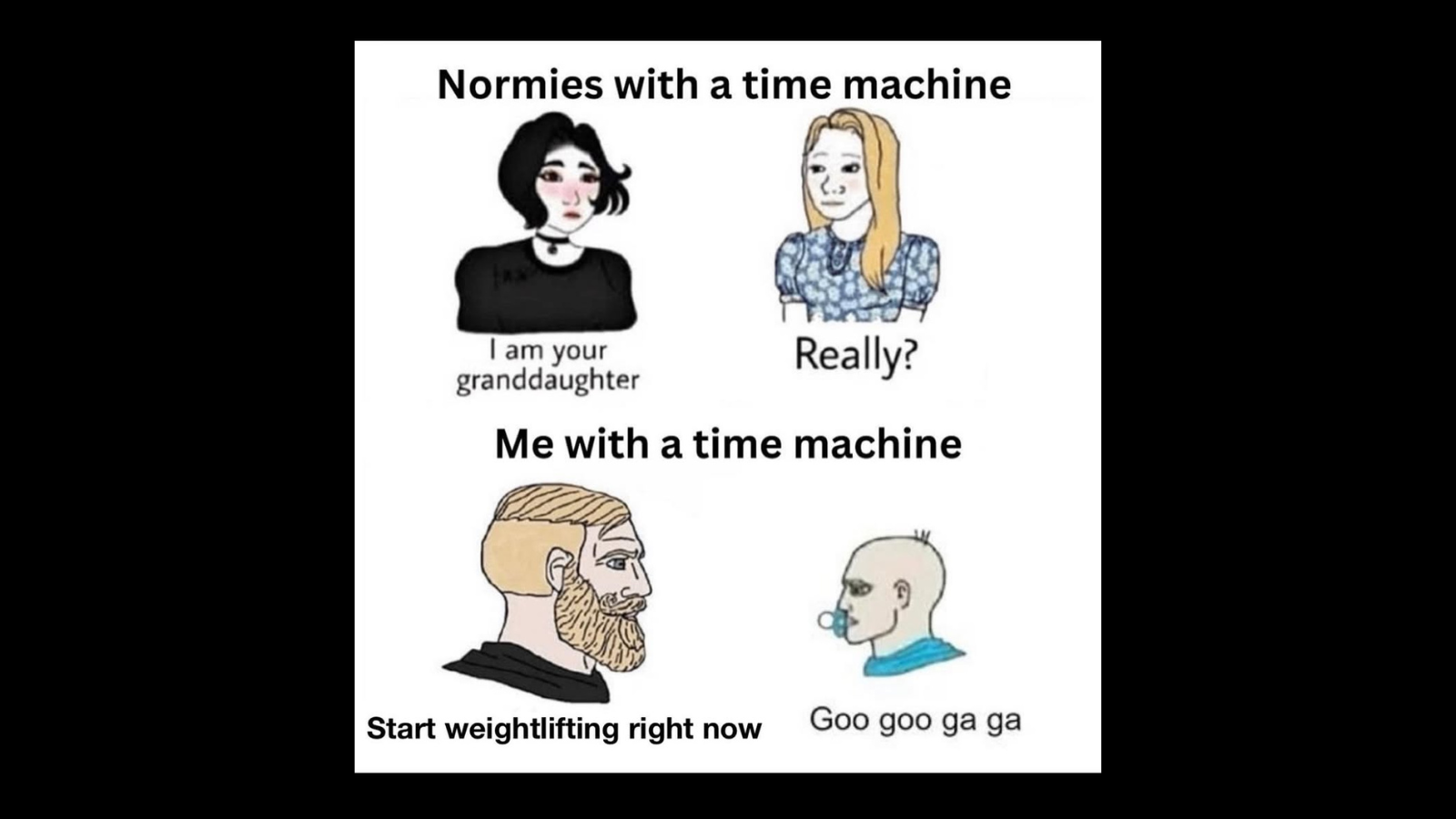 Men With Time Machine Memes From the Hear Me Out Division of Humanity FG