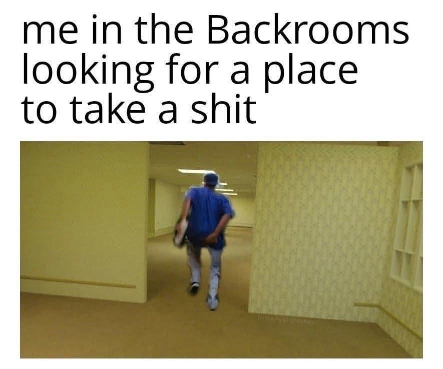 20 Memes for People Who Keep Saying "It Is What It Is" 12 me in the backrooms