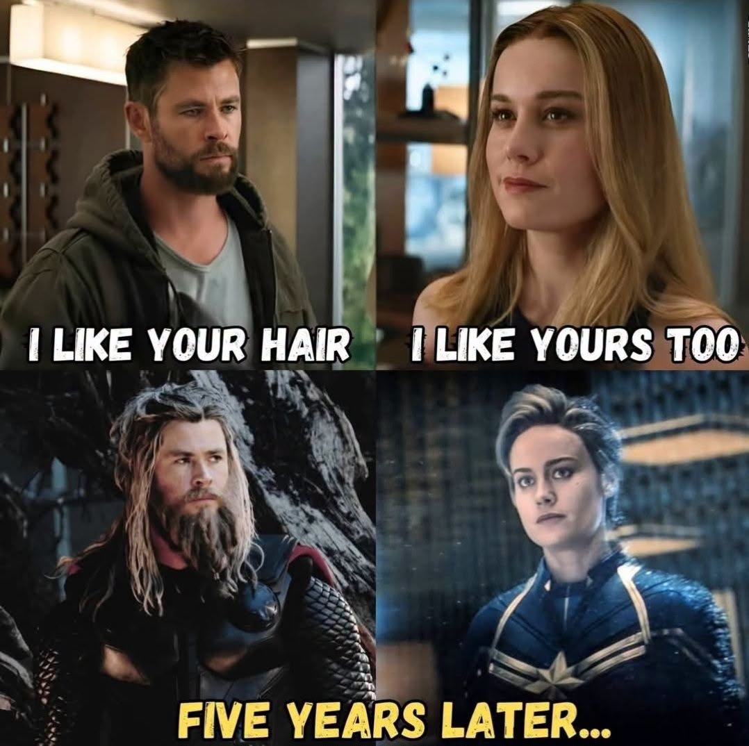 20 Marvel Memes That Have More Twists Than the Multiverse 8 I like your hair