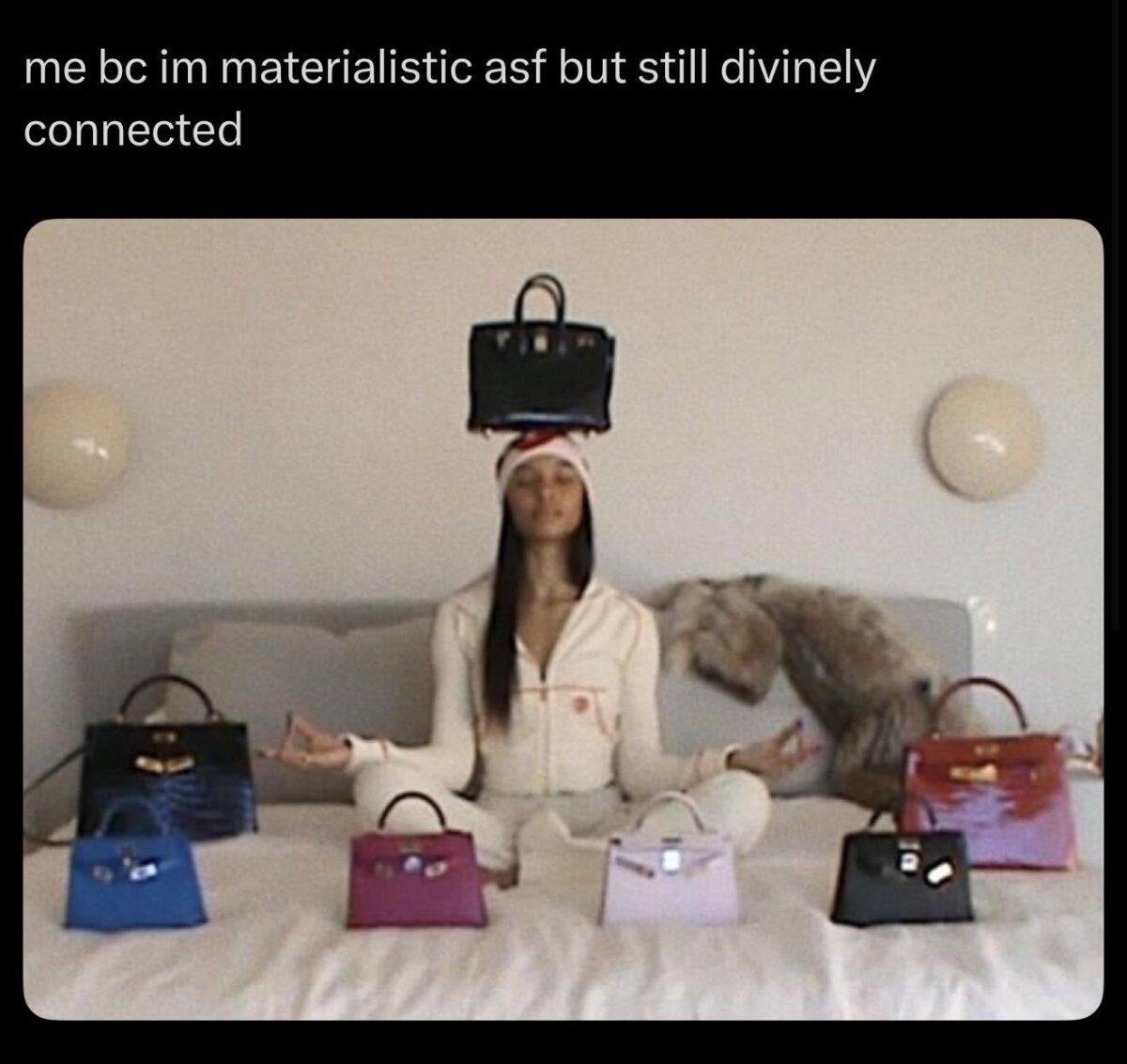 20 Feminine Memes That Have Absolutely Zero Chill 8 Im materilistic