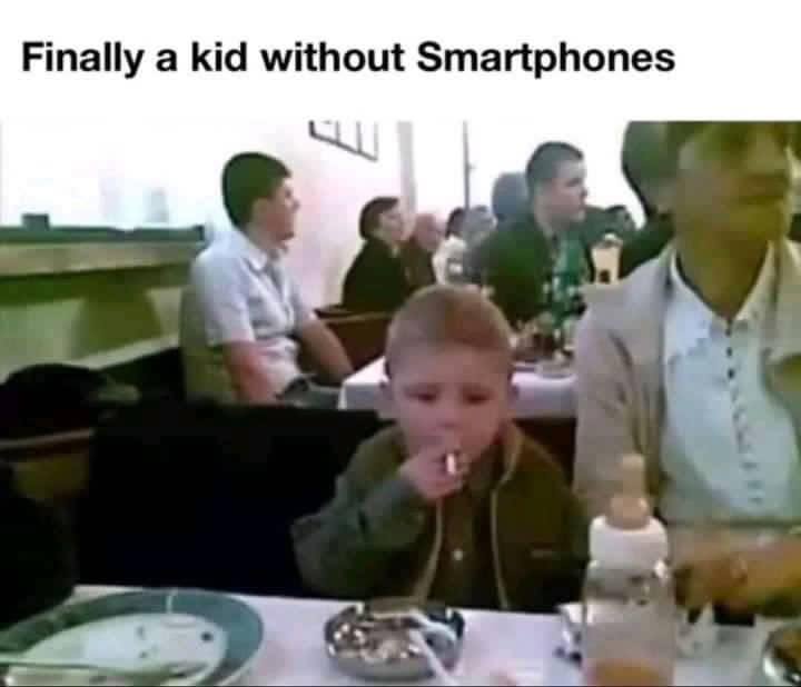 20 Memes That Were Dropped on Their Heads by Fate 12 Kid withoit smartphones