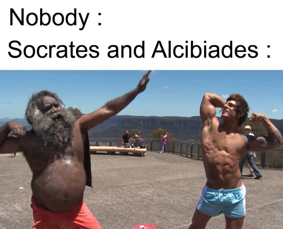 20 Memes That Were Dropped on Their Heads by Fate 19 Socrates and alci