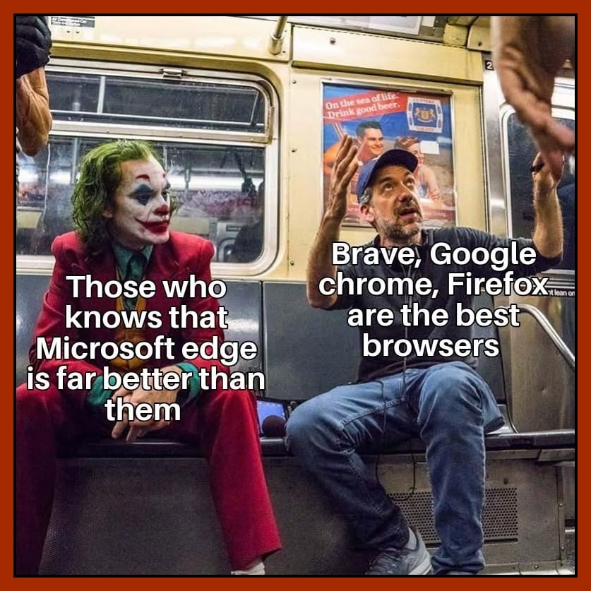 20 Geeky Computer Memes That Will Make Even Non-Geeks Laugh 19 Those who know microsoft edge