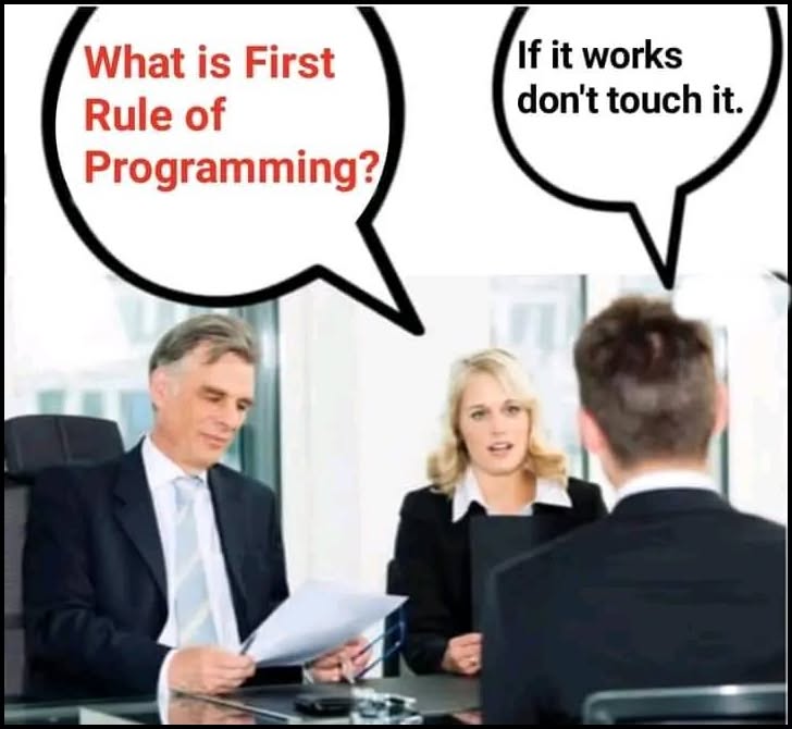 20 Geeky Computer Memes That Will Make Even Non-Geeks Laugh 21 What is first rule