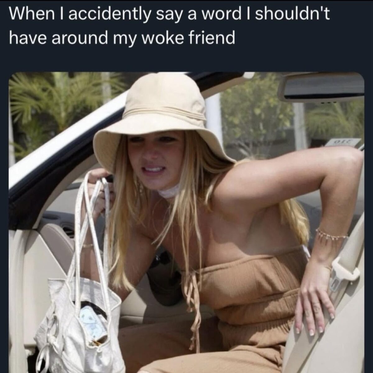 accidentally say a word