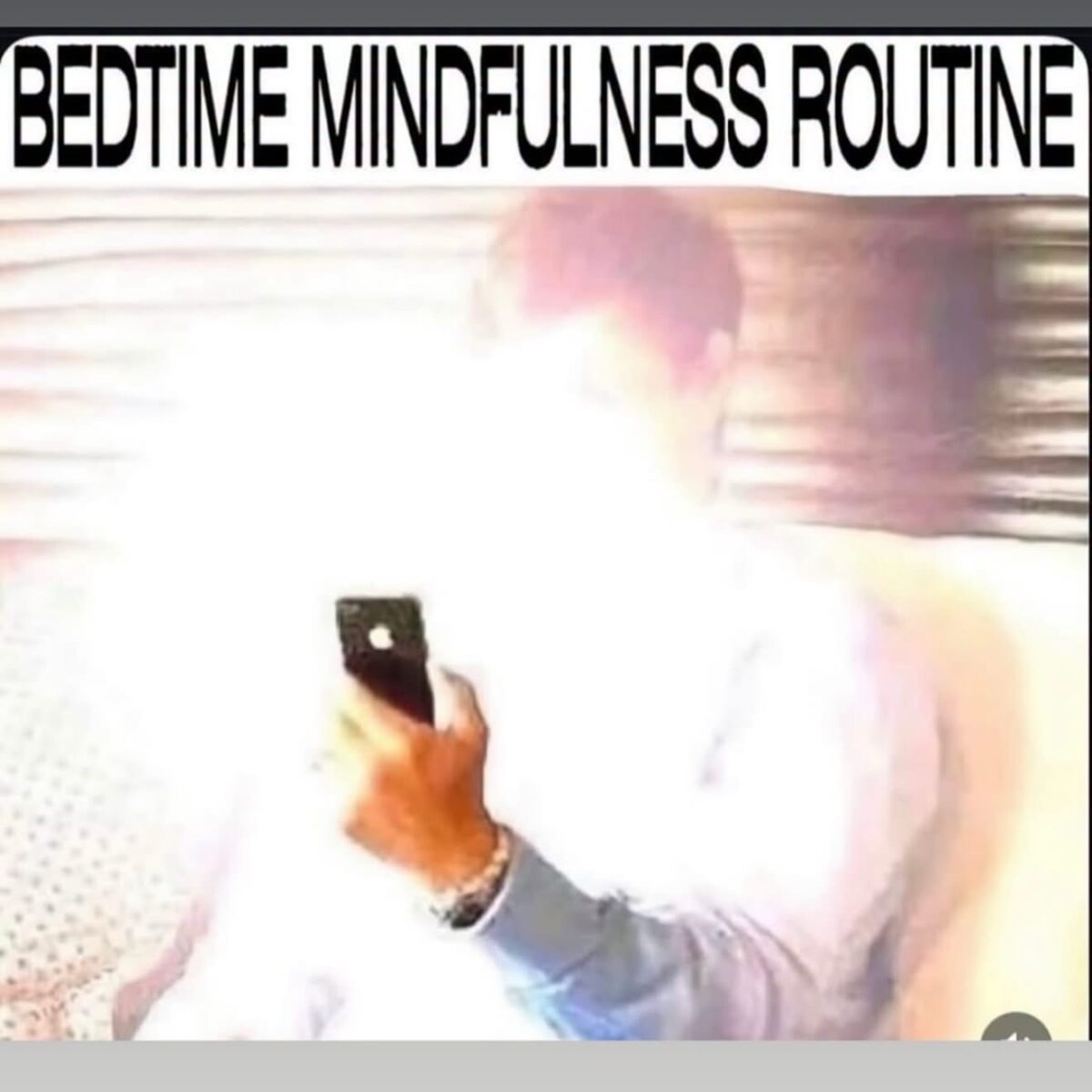 bedtime mindfulness routune