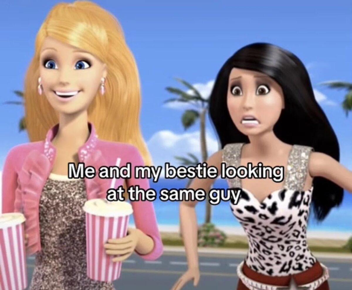 20 Feminine Memes That Have Absolutely Zero Chill 12 me and my bestie looking