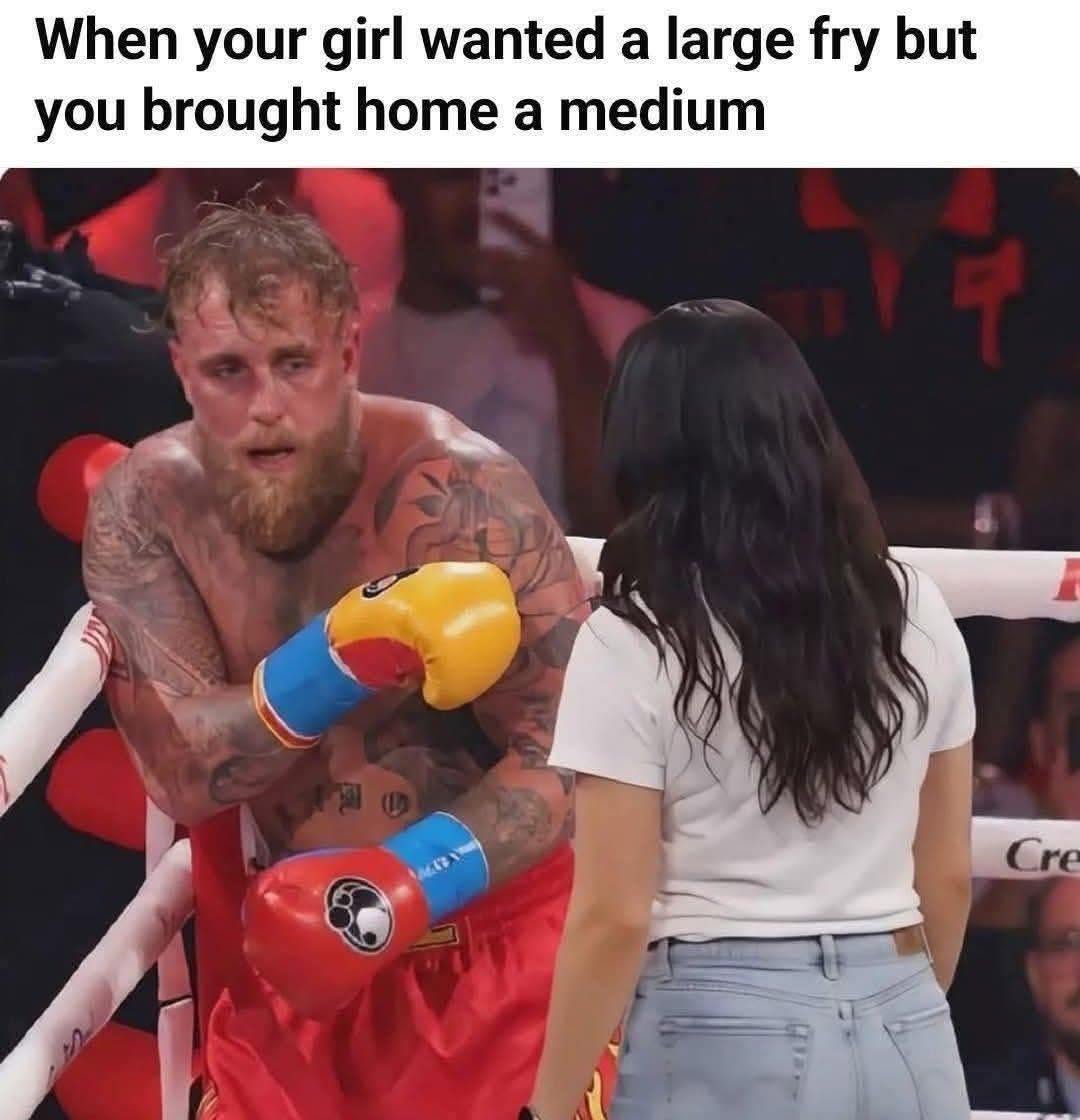 20 Memes That Lost a Fight With Common Sense and Won Anyway 19 wanted a large fry