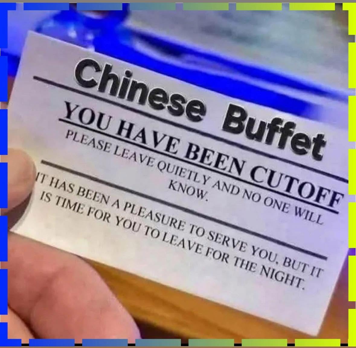 20 Unhelpful Signs That Turned Instructions Into Abstract Art 4 Chinese buffet