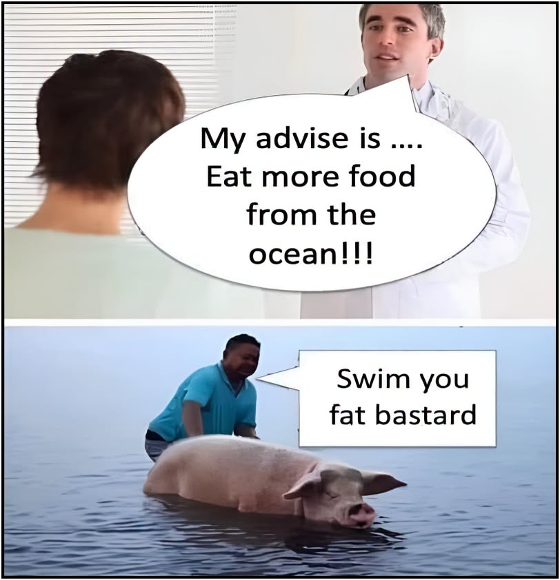 20 Memes That Put the “Oh Damn” in “Oh, Damn” 5 Eat more food from ocean