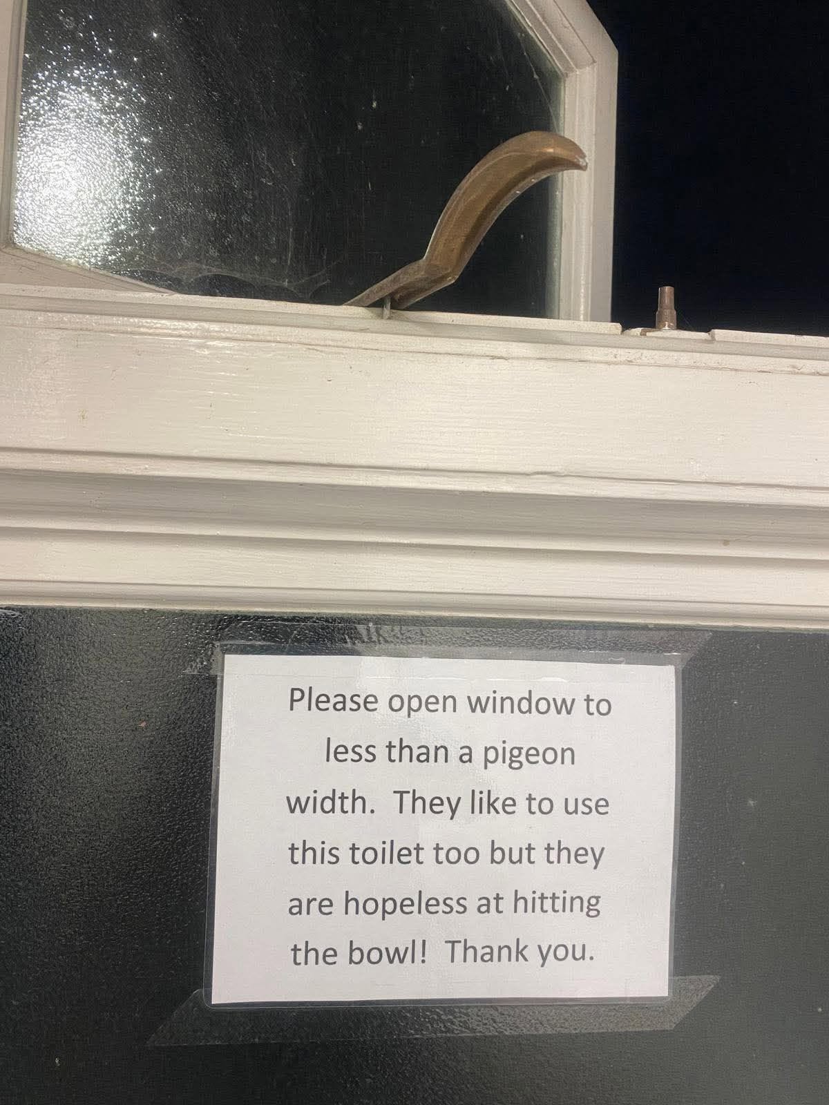 20 Unhelpful Signs That Turned Instructions Into Abstract Art 15 Please open window