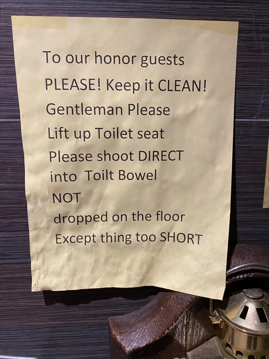 20 Funny Translation Gems That Went Off Script and Straight Into Comedy 20 Toilet instructions at this chinese restaurant