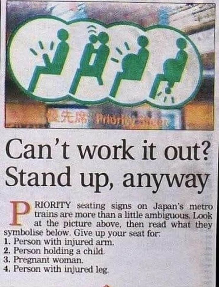 20 Unhelpful Signs That Turned Instructions Into Abstract Art 3 cant work it out