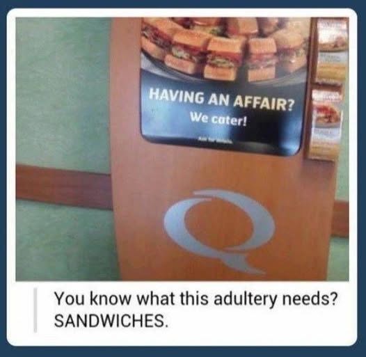20 Unhelpful Signs That Turned Instructions Into Abstract Art 12 having an affair