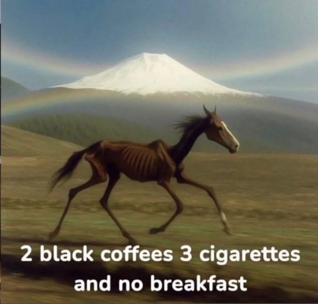 20 Memes That Are Chemically Incompatible With Sincere Conversations 3 2 black coffee and no breakfast