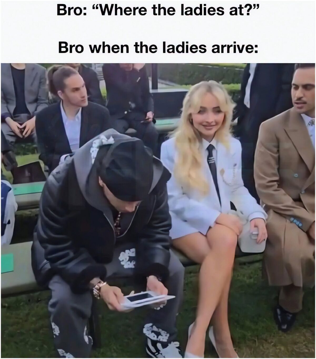 20 Memes That Slipped On A Banana Peel Of Irony And Landed On Pure Sass 6 Bro when the ladies arrive