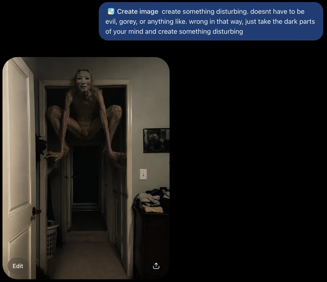 20 Cursed AI Images That Will Permanently Alter Your Brain Chemistry 12 I am scared