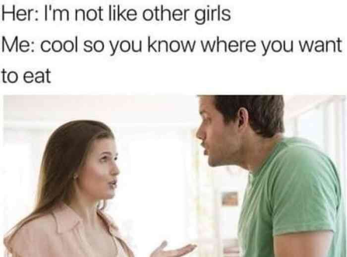 20 Innocent Memes Holding Hands With Absolute Filth 9 Im not like other girls