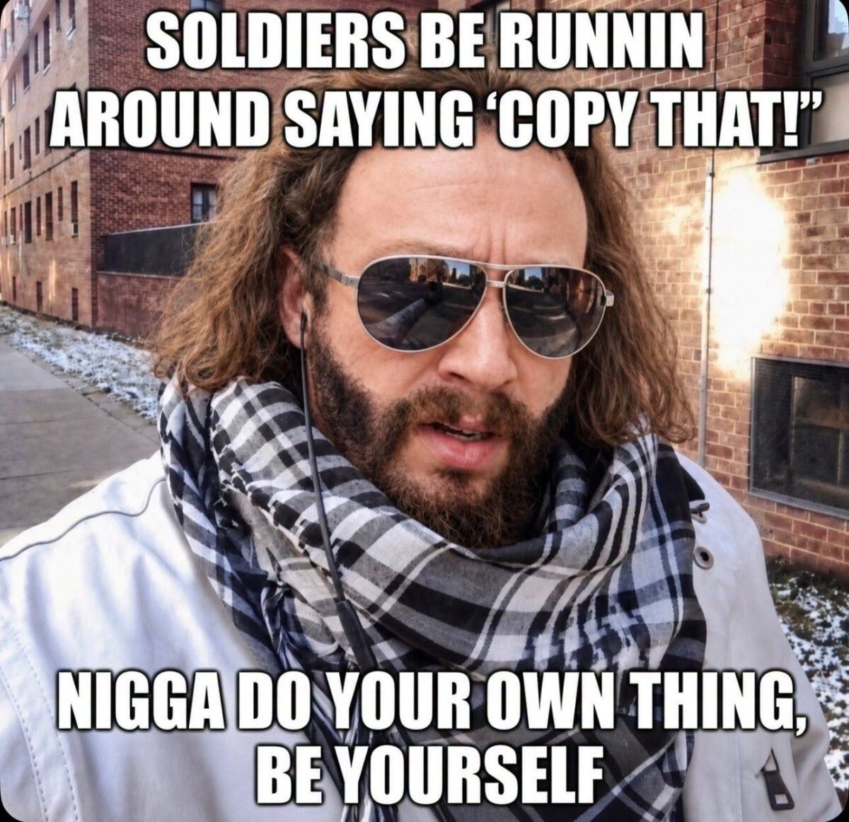20 Memes So Literal They Became Complete Nonsense 14 Soldiers be runnun around