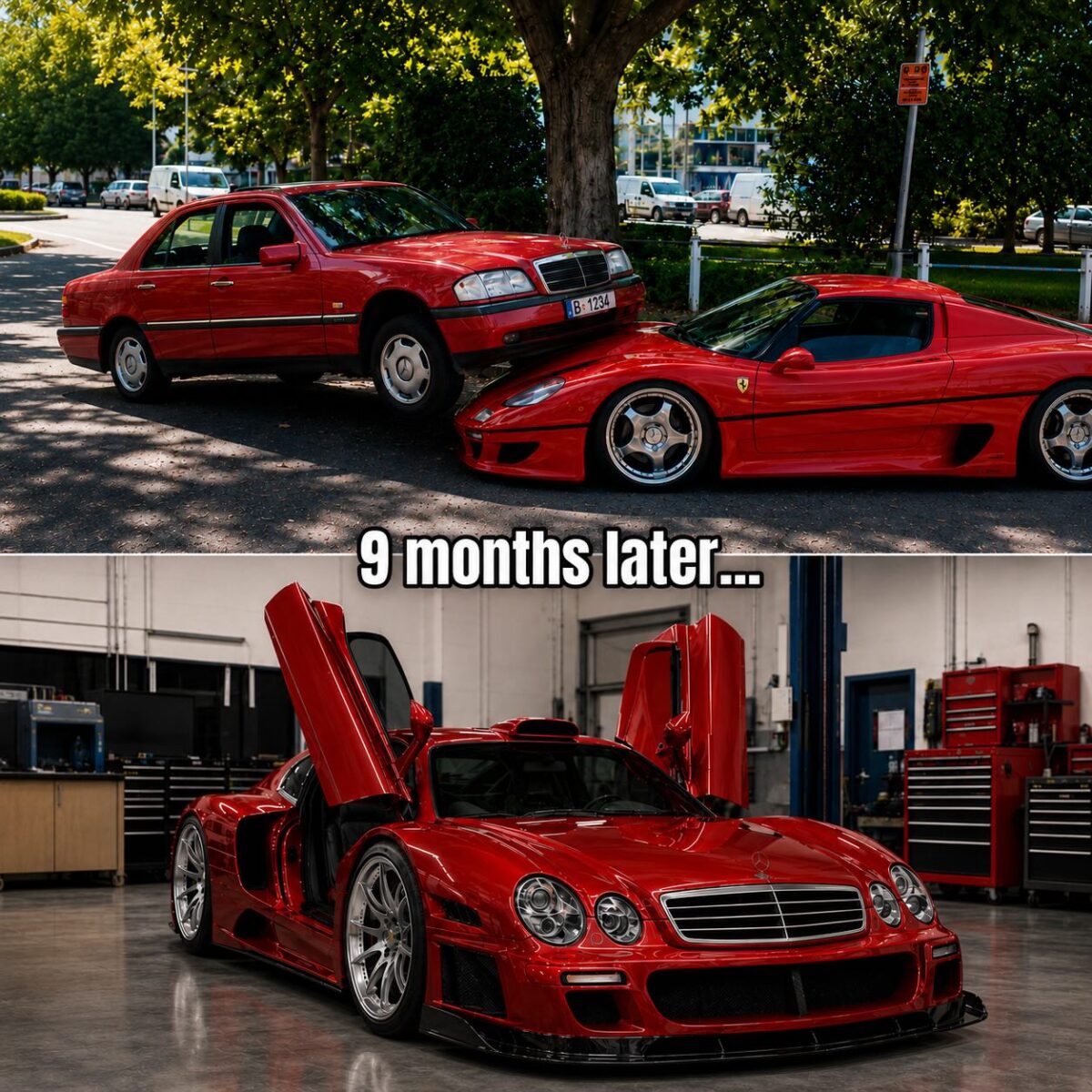 20 Car Memes For People Who Slap The Hood And Say "She’s Got Potential" 6 cross breed merc