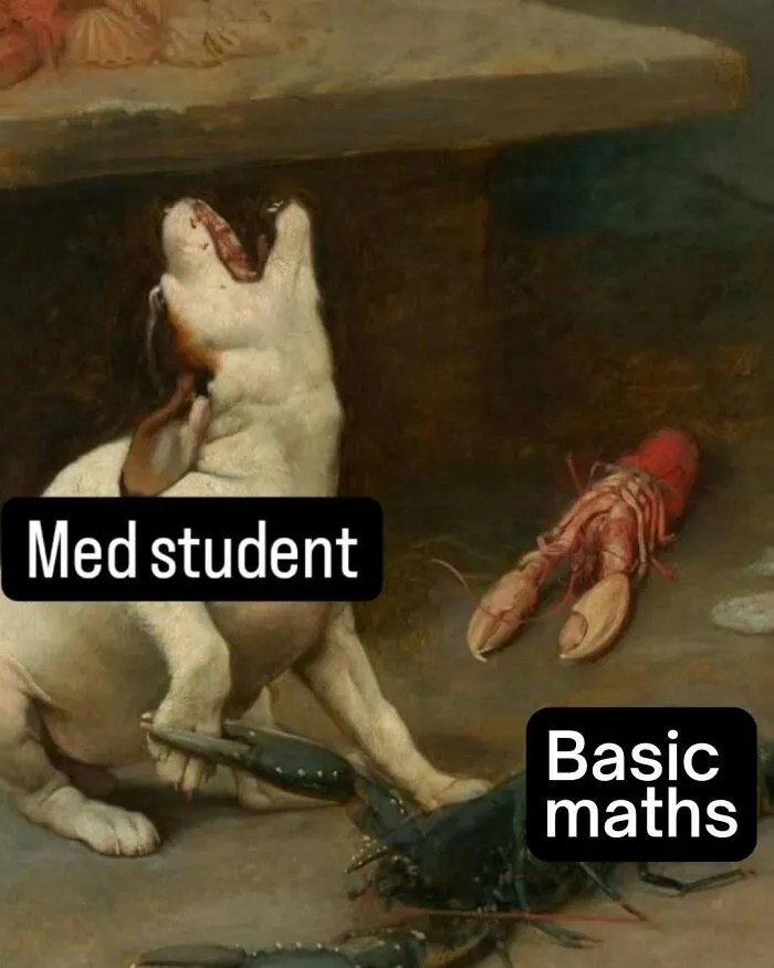 20 Hilarious Medical Memes That Will Lower Your Blood Pressure (Or Cause Mild Ventricular Fibrillation) 10 medic student vs basic math