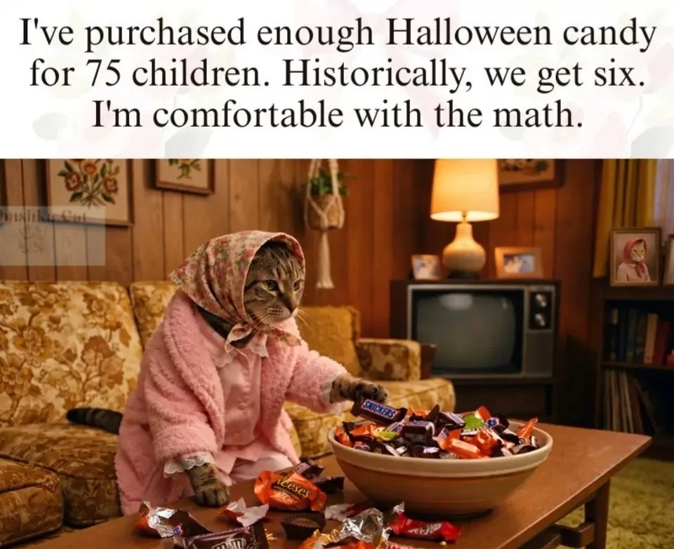 45 Hilarious Halloween Memes Possessed by Pure Nonsense 39 Enogh halloween candy