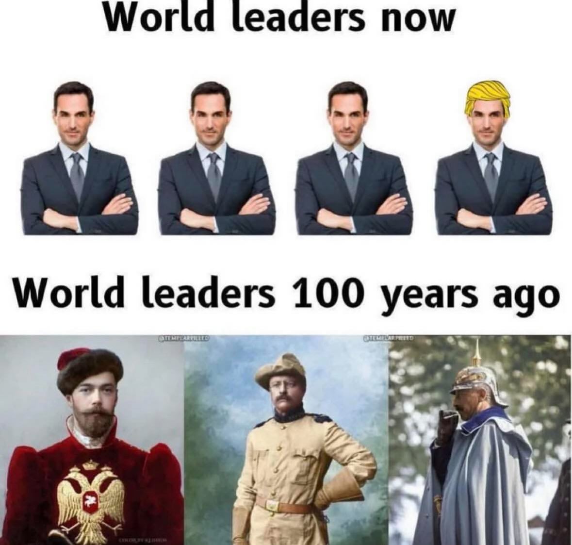 20 Savage History Memes That Prove The Past Had Absolutely No Chill 20 World leaders now